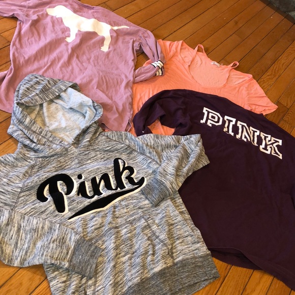 PINK Victoria's Secret Tops - Pink Victoria’s secret bundle size M